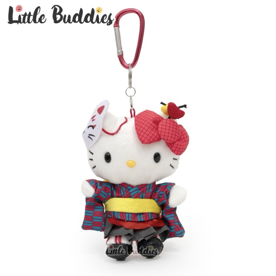 美版 Sanrio Hello Kitty 日本文化造型系列 - 公仔匙扣