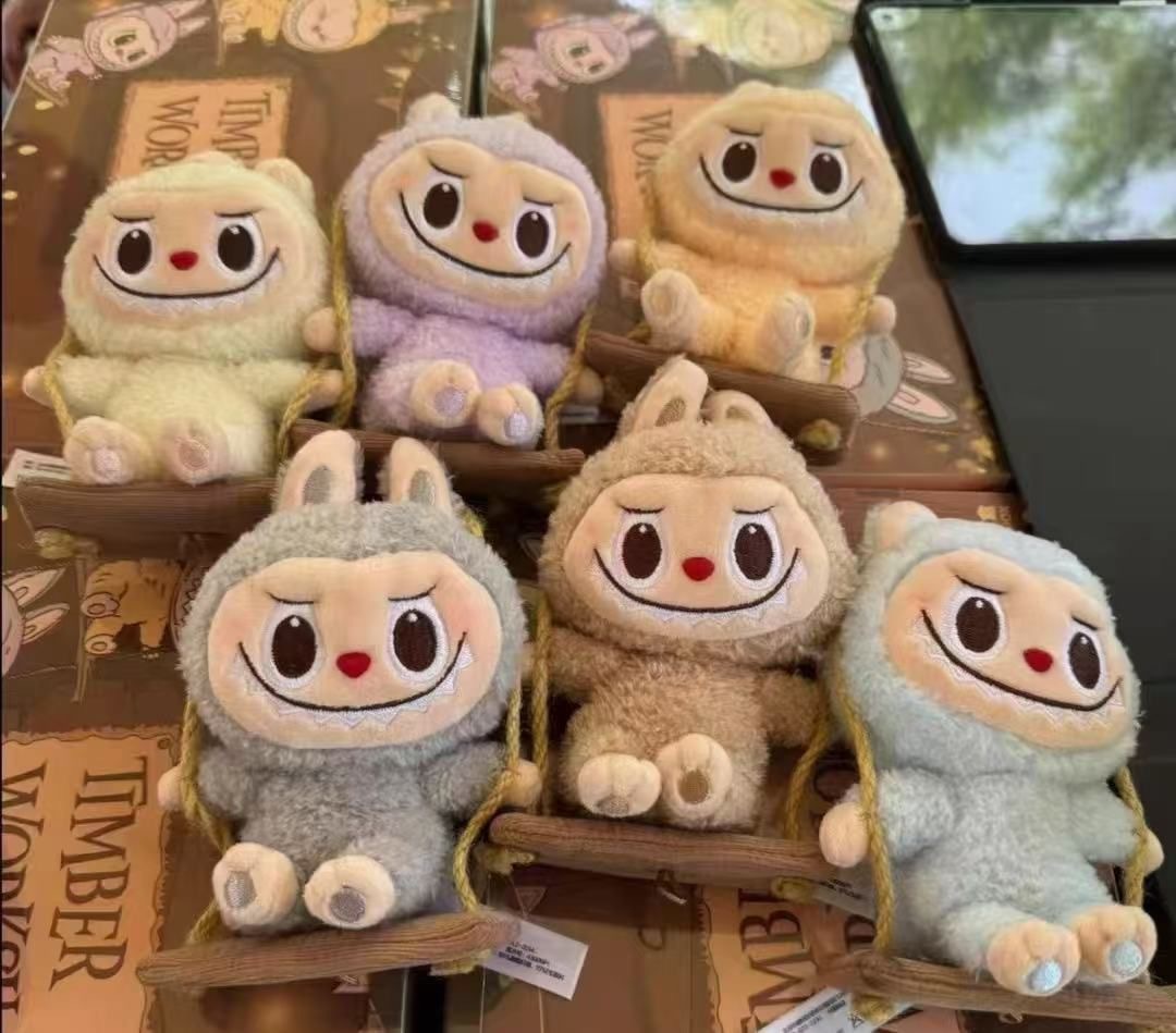 labubu 木工蕩千秋掛盲盒