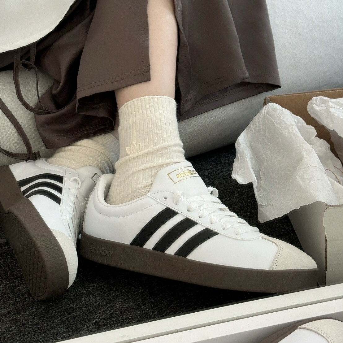 <補不到了😣> 26.5cm/27.5cm/28.5cmAdidas Neo VL Court 2.0 白