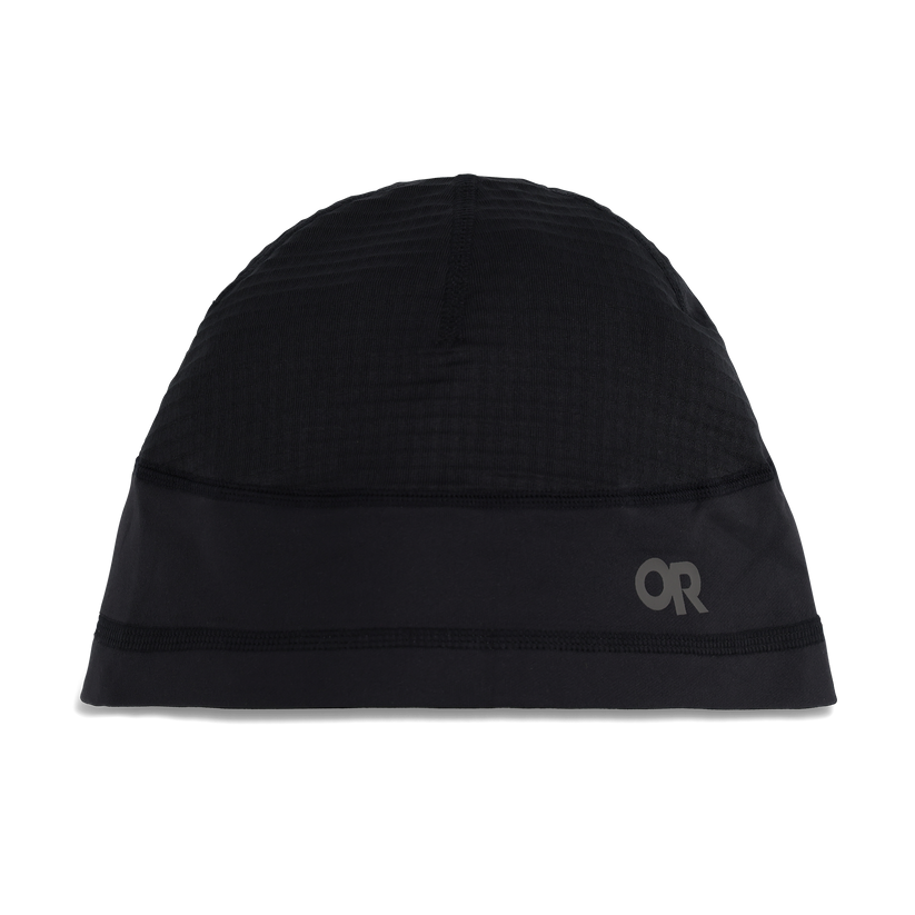 【OUTDOOR RESEARCH®】Vigor Grid Fleece Beanie 保暖帽-黑、橘黑拼/ OR300760