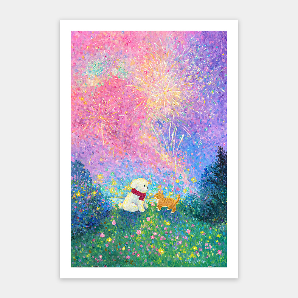 H3676 - 平面600片- 雨希- 煙花下的相遇