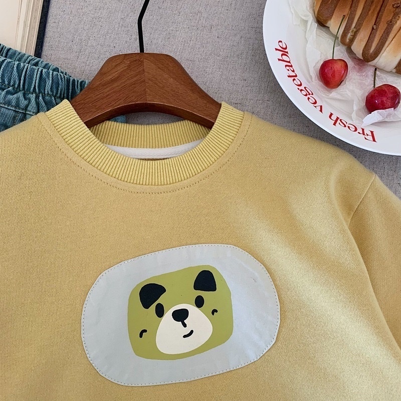 日系小動物圓領上衣