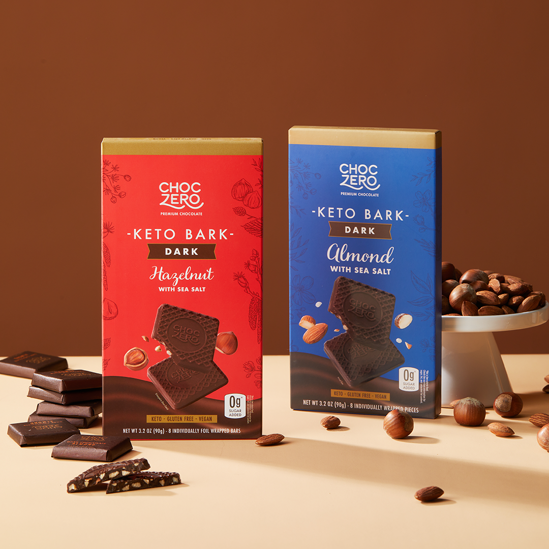 Choczero 長期熱銷皇牌黑朱古力 (榛子＋杏仁組合)