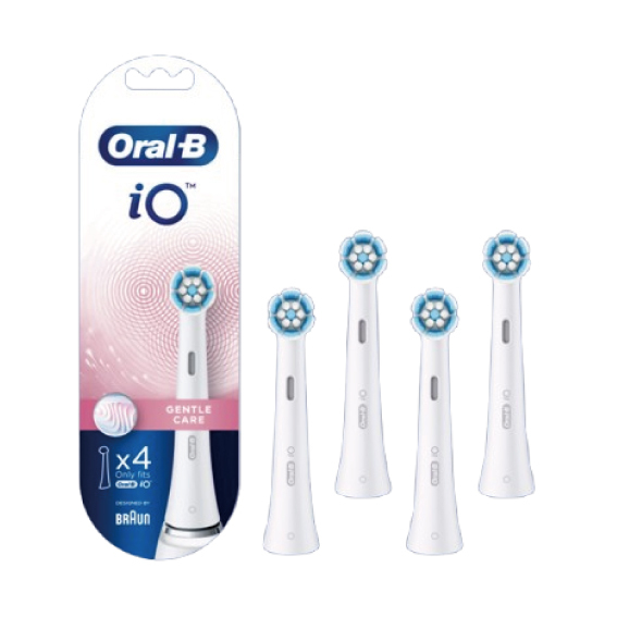 Oral-B iO 清潔護齦刷頭4支裝