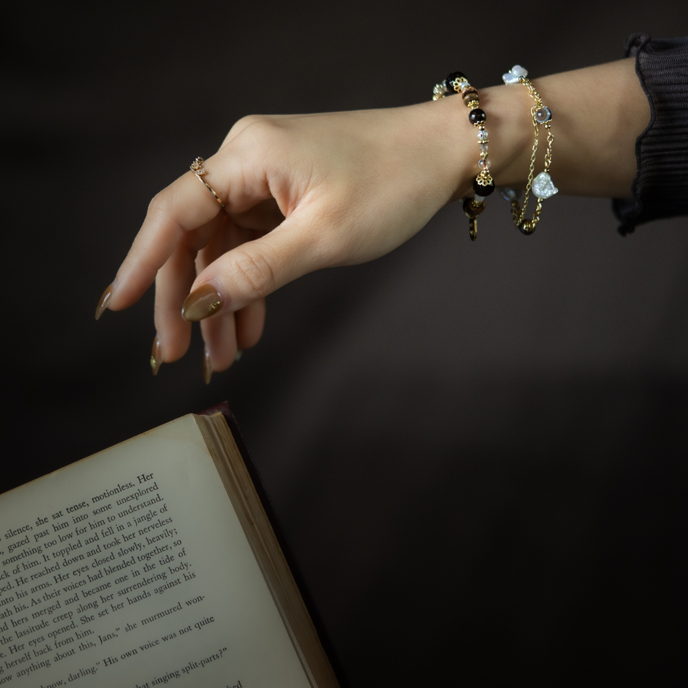 Crystal bracelet｜C1683- Eternal Cycle