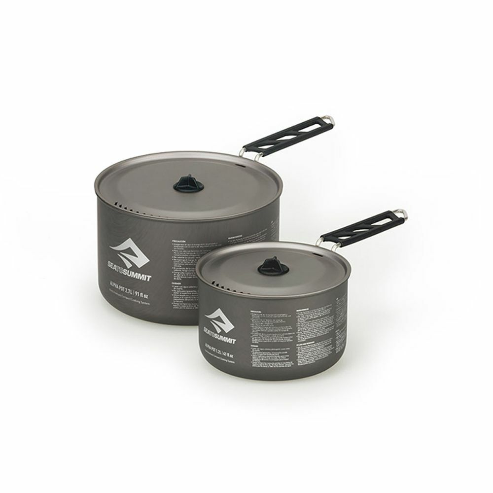 【Sea to Summit】 Alpha 折疊鍋具組-2.0 1.2L+2.7L鍋(STSAPOTASETSSIM)