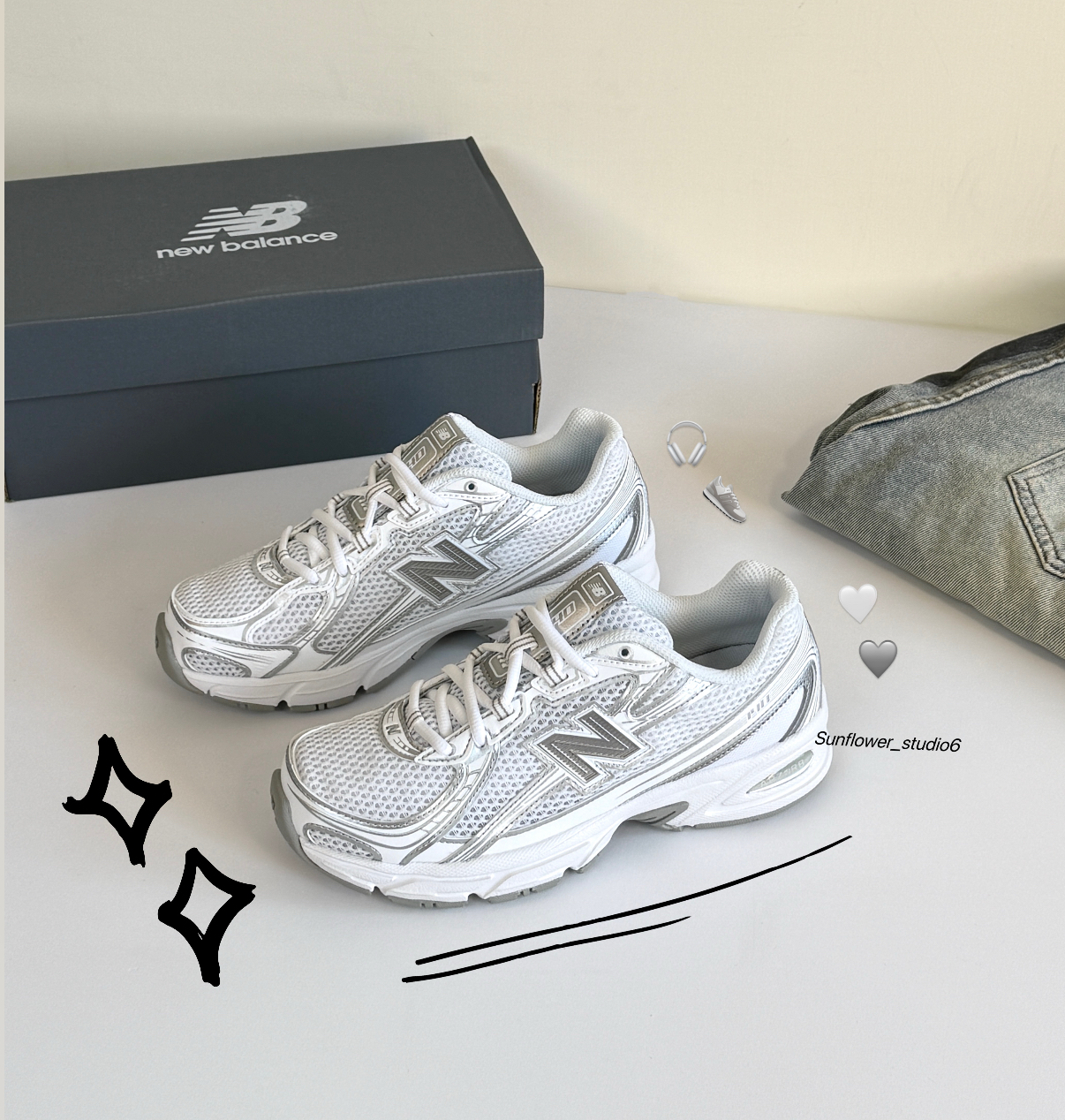 New Balance NB 740 白銀色 珍珠白 銀色 Y2K 復古 慢跑鞋 老爹鞋 U740WM2/預購