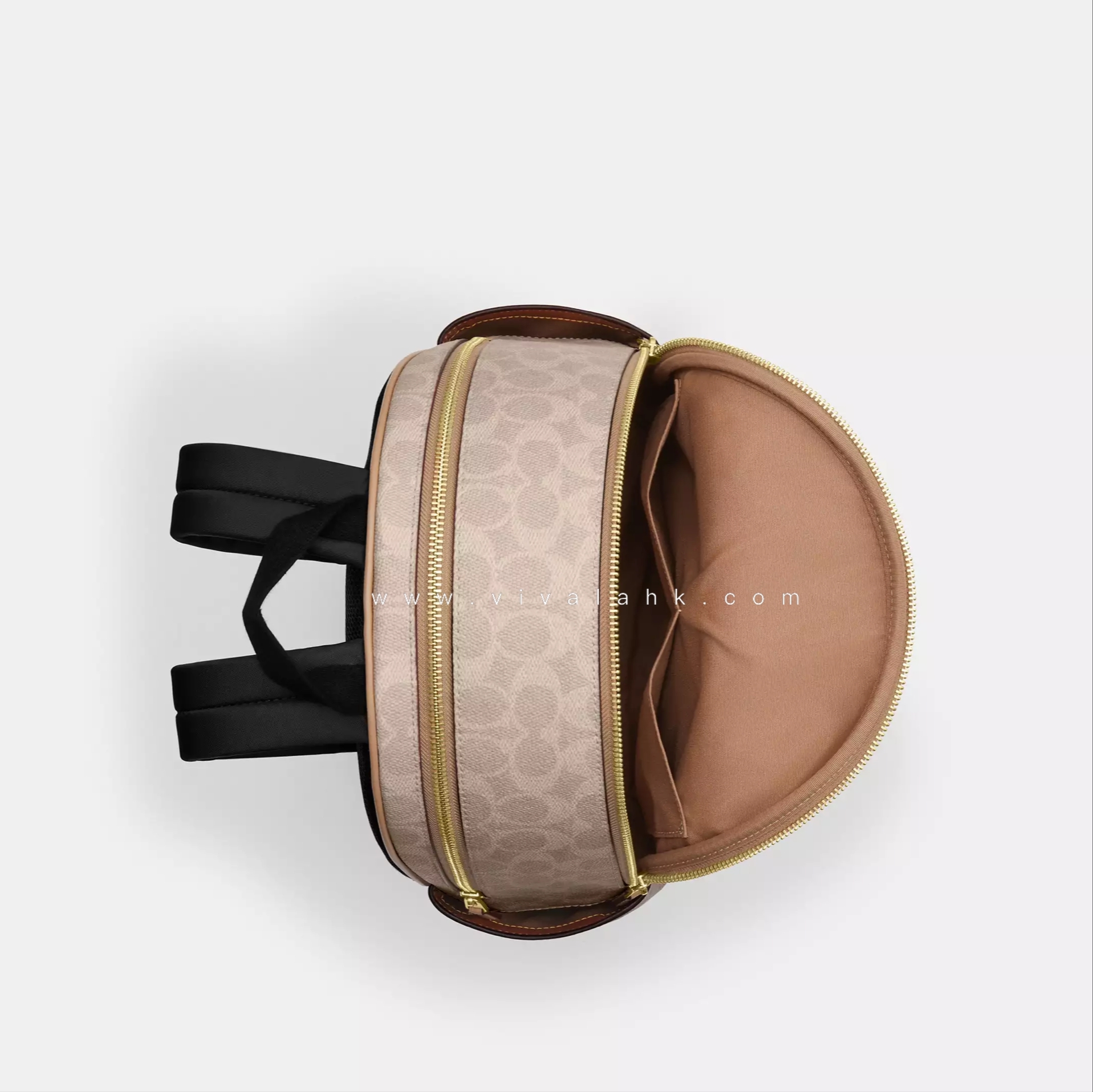 Coach - Court Backpack In Blocked Signature Canvas (CZ7