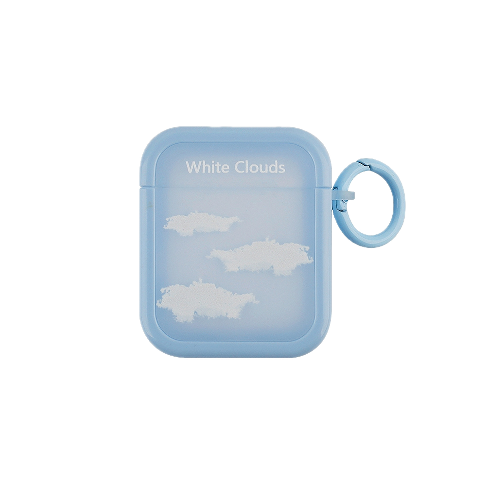 【Koios】Airpods 藍天白雲磨砂耳機殼