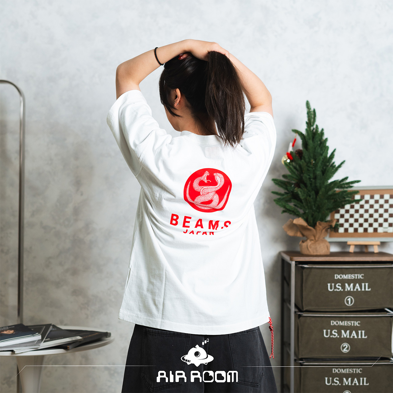 2025SS BEAMS JAPAN ORIGINAL 干支 Print T-shirt 蛇年 限定 短T 現貨