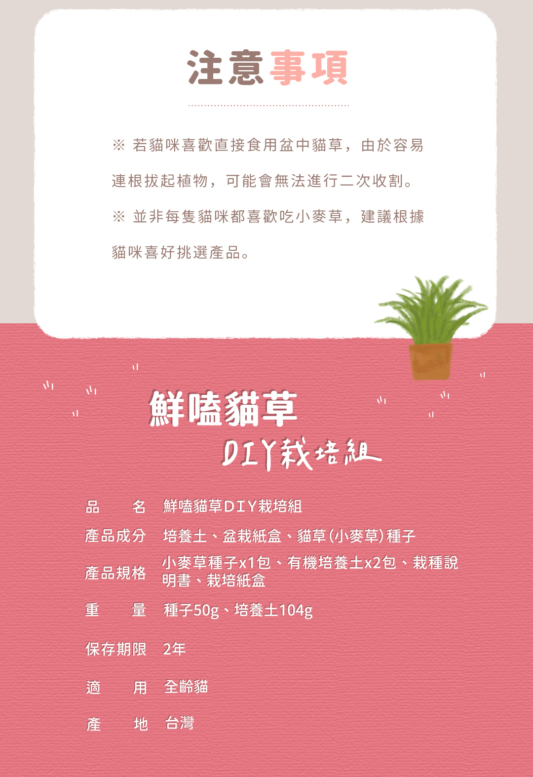 貪貪鮮嗑貓草DIY組