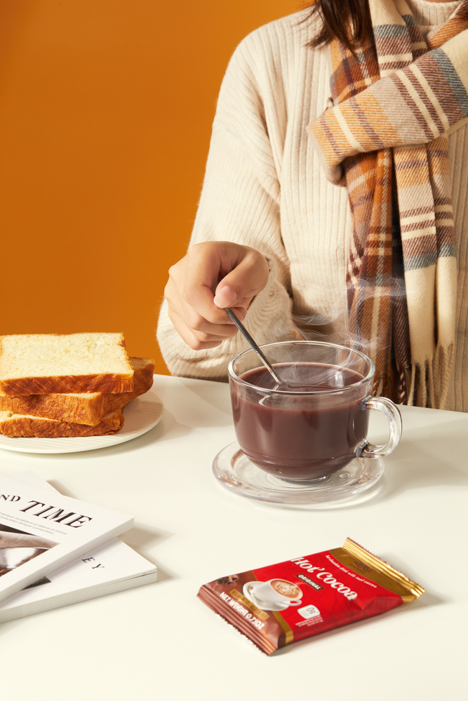 [早餐無糖組合] Choczero 無添加糖熱可可＋早餐餅乾