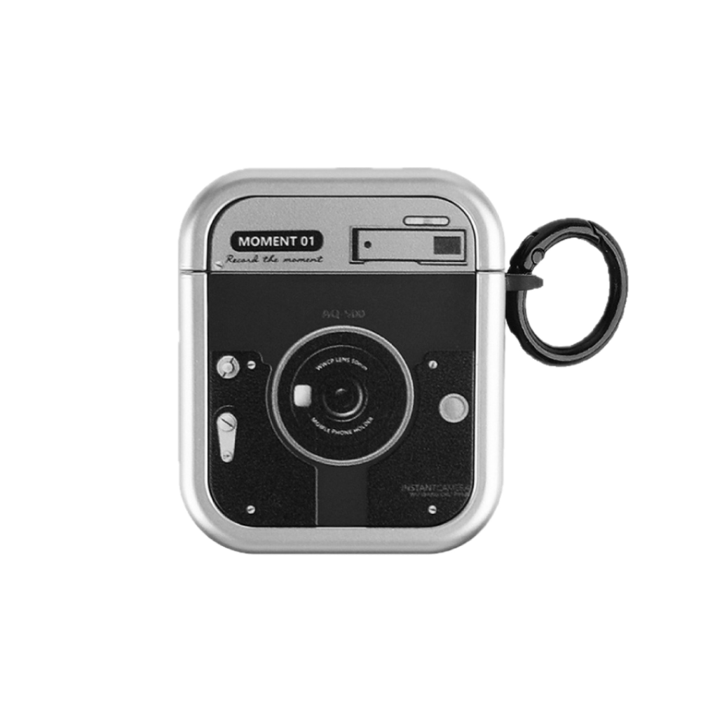 【Koios】Airpods 銀色復古相機造型耳機殼