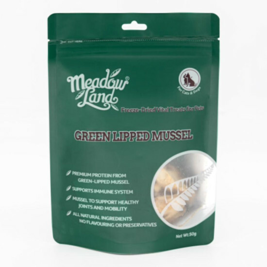 Meadowland Freeze Dried Green Lipped Mussel 50g