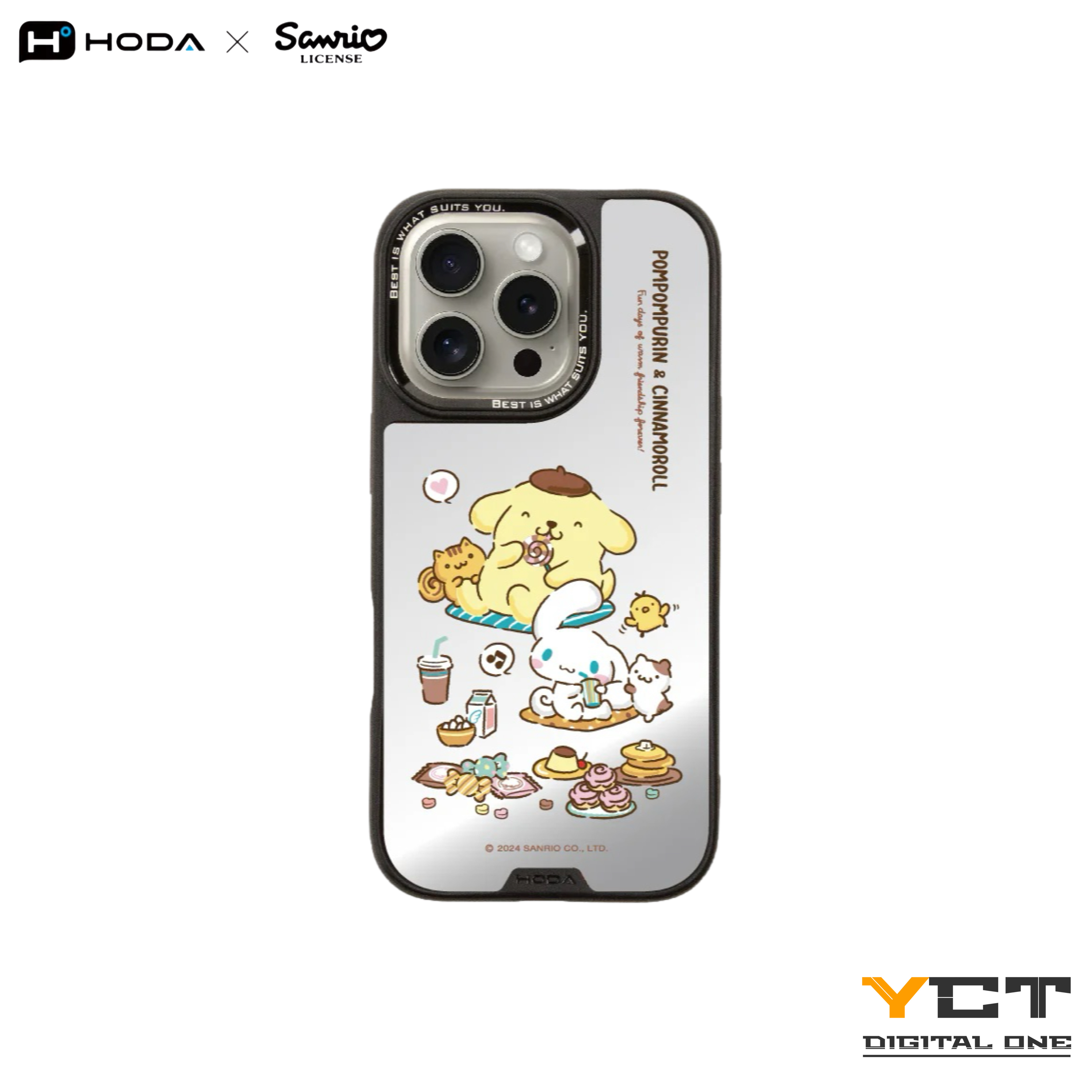 Cinnamoroll & Pompompurin MagSafe 手機保護殼 iPhone 16 系列 | HODA®