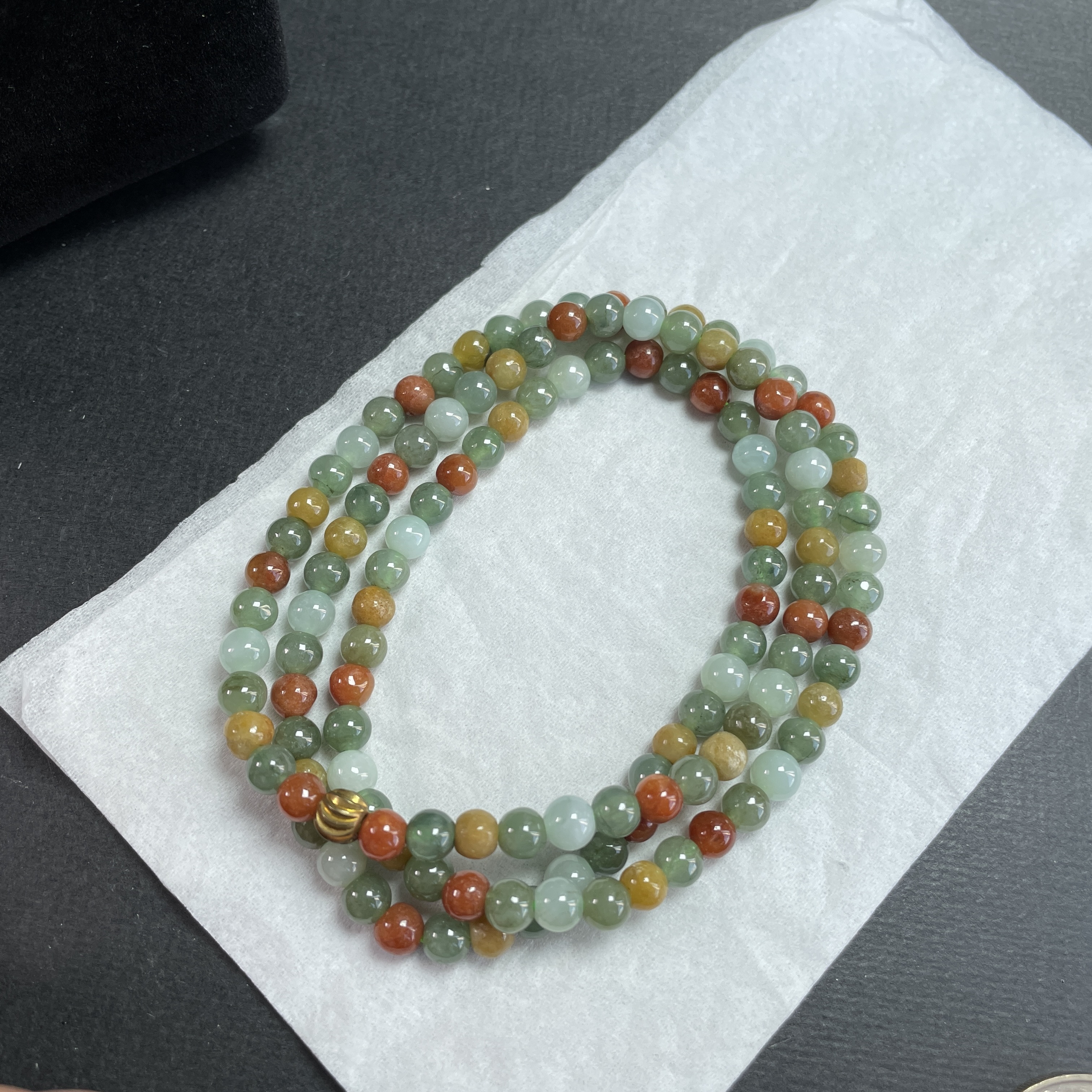 J2230 翡翠多寶珠鏈 (5.5mm直徑)