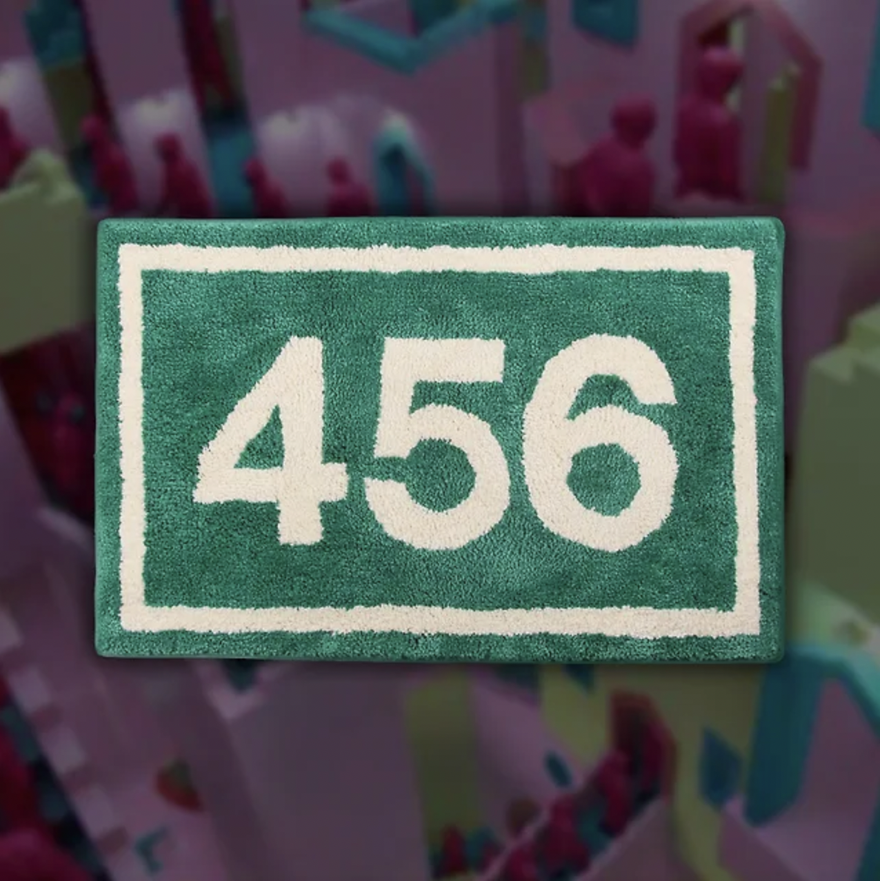 Squid Game 2 456 Mini Rug Release Mat