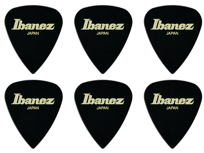Ibanez Ibanez P1000ICHI-BK Picks 0.8mm 吉他彈片 Ichika Nito簽名款 六片裝 第 4 張圖片｜三峽吉他 / Bass