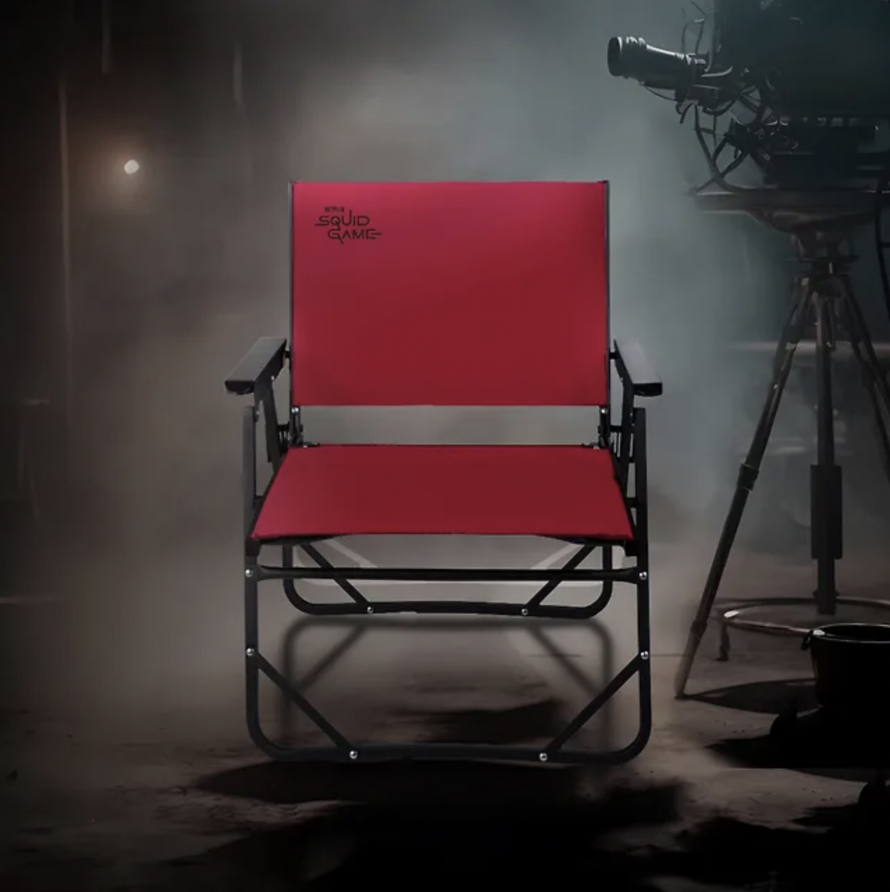 Squid Game 2 x Cargo Container Comfortable Folding Chair Without a Bag' Cozy Folding Chair M