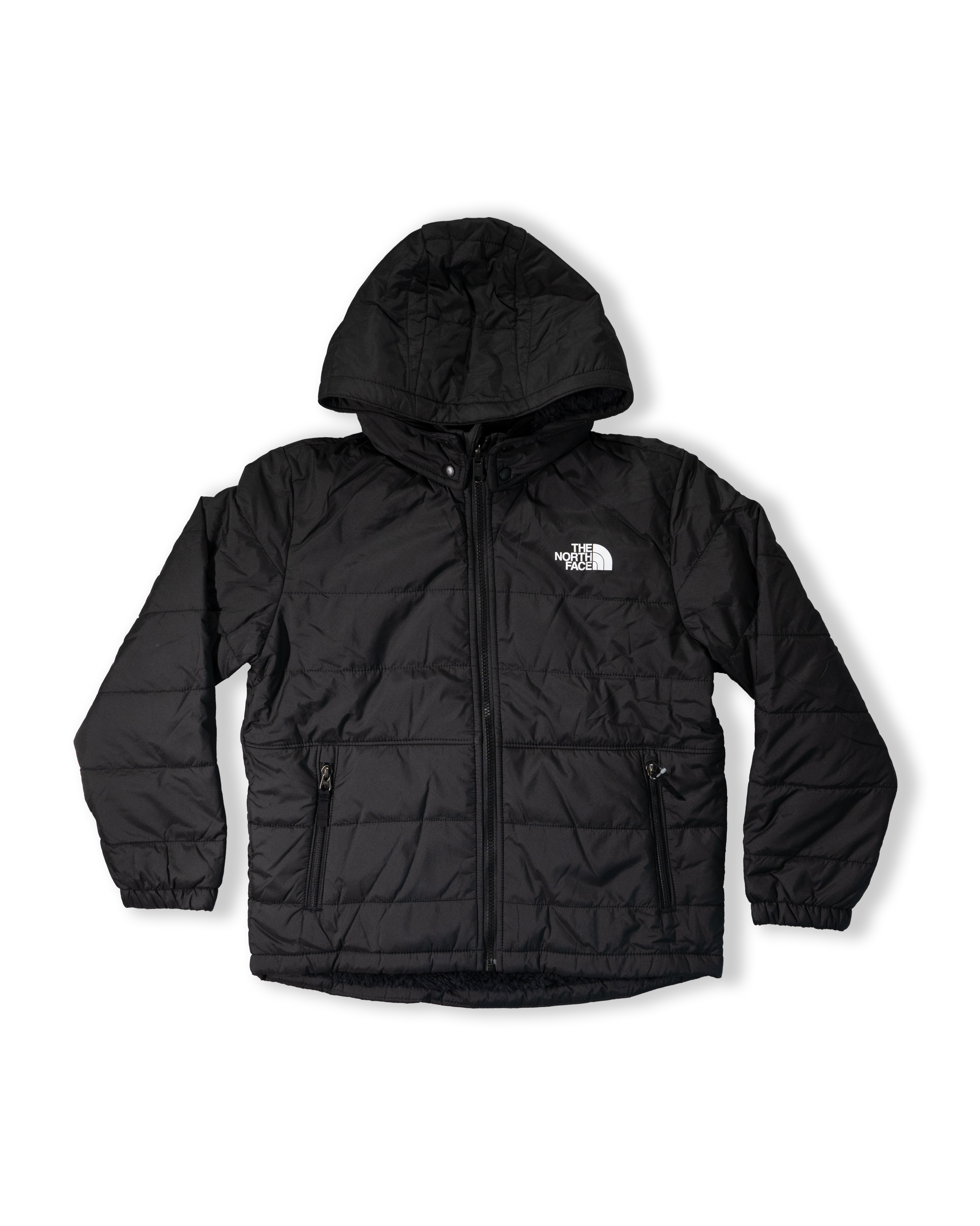 TNF北臉 0130 童 黑色 鋪棉