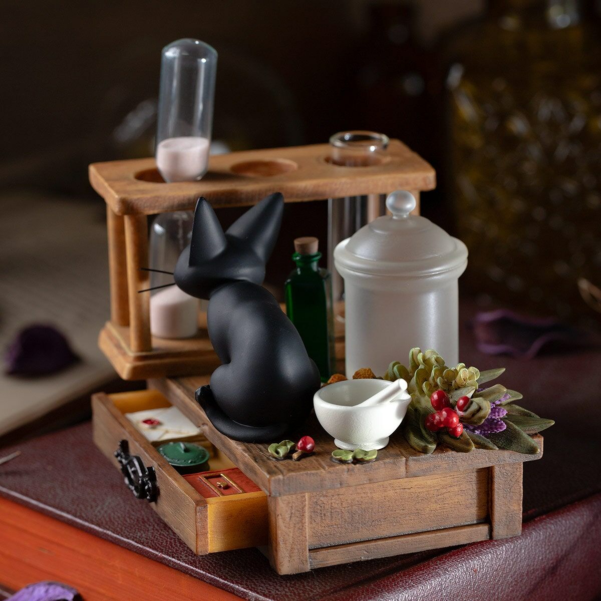 立體場景沙漏 魔女宅急便 可琪莉的實驗室