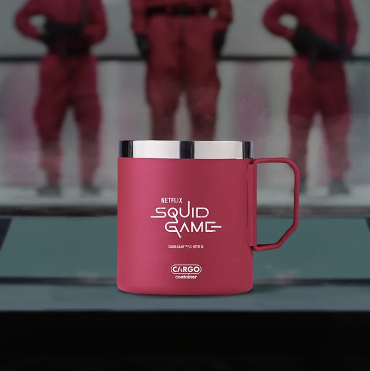 Squid Game 2 x Cargo Container Perfect Cooling & Heat Insulation Basic Mug 450ml