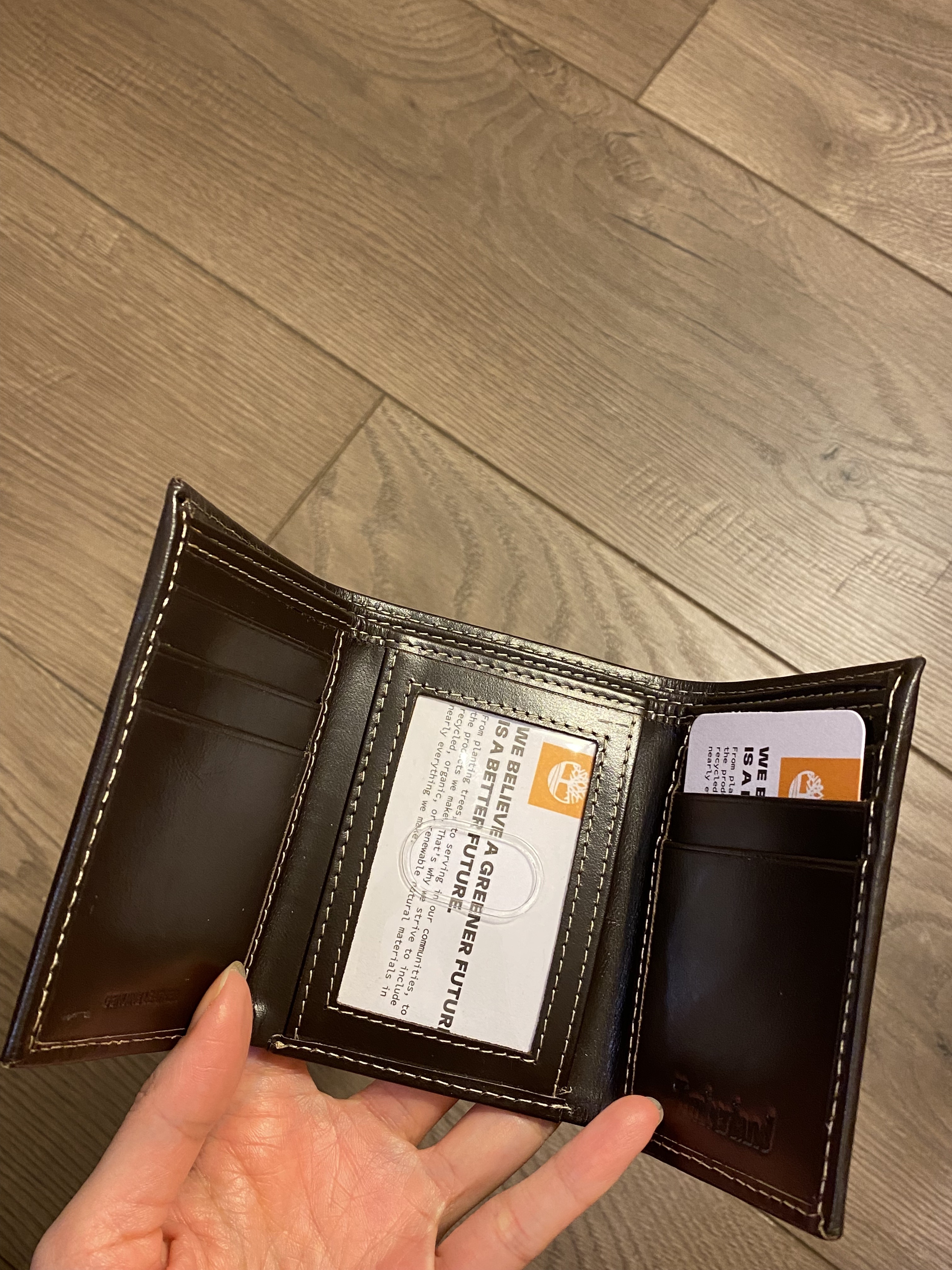 美國現貨 Timberland Trifold Wallet - Brown