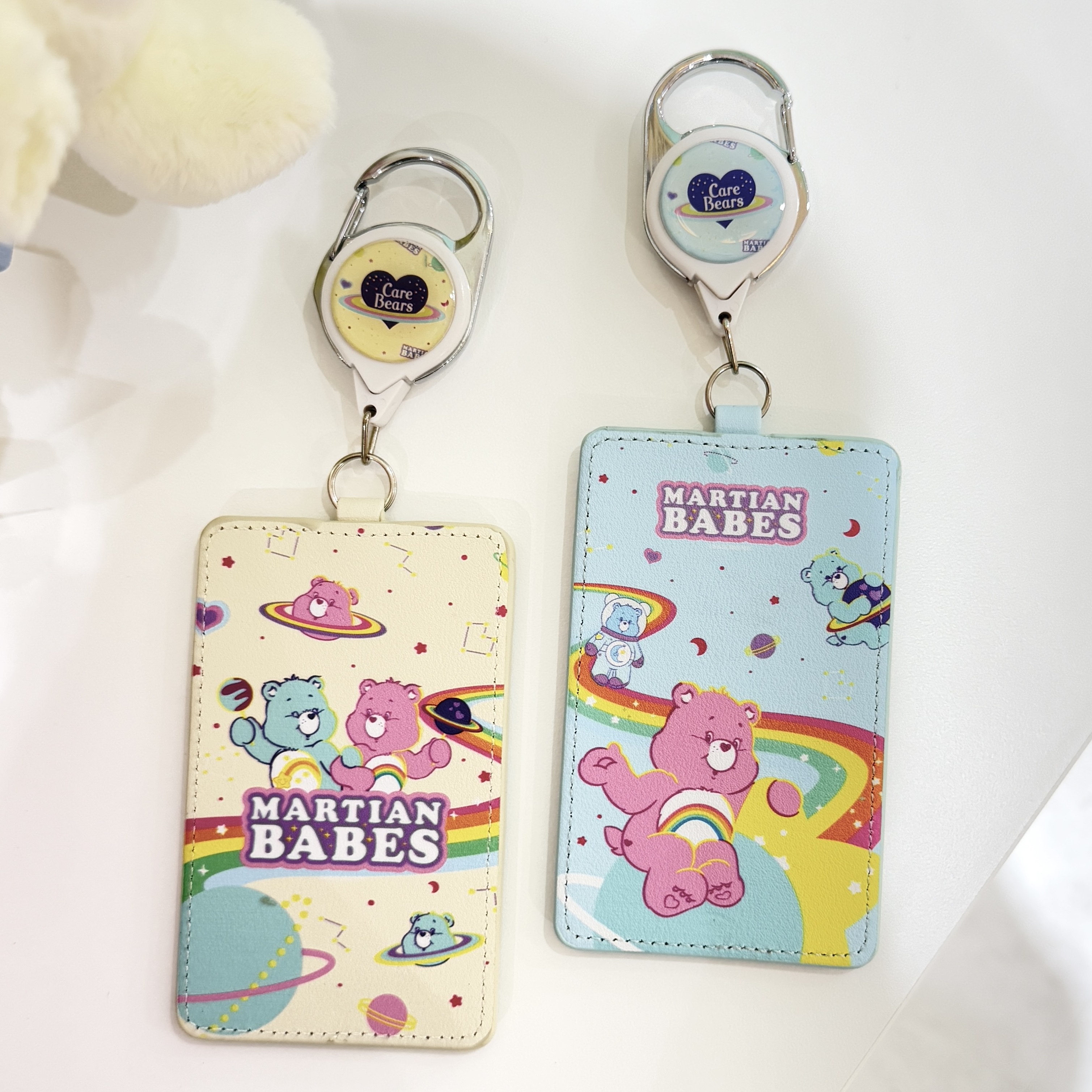 CARE BEARS 彩虹熊 伸縮 識別證 卡套 代購