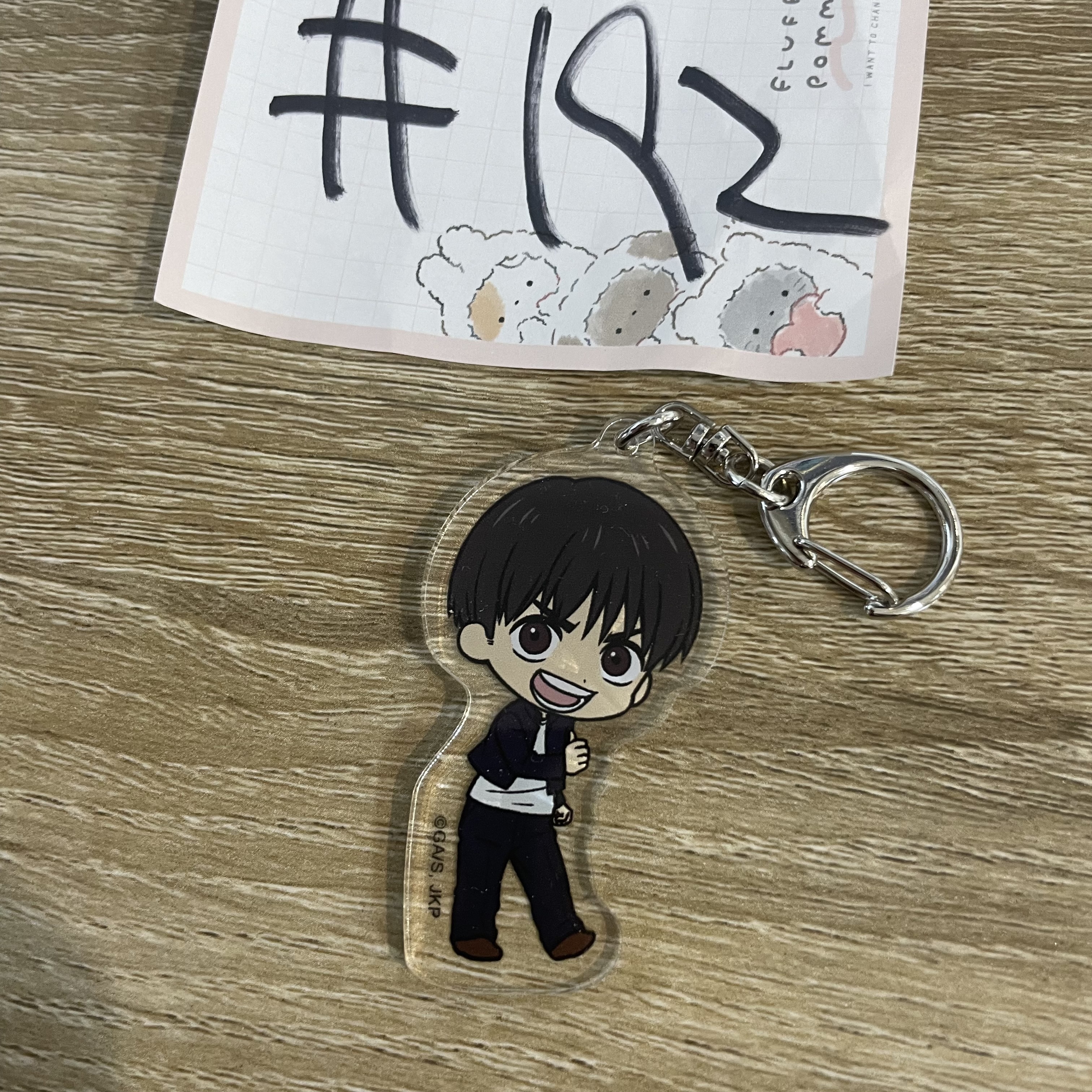 咒術迴戰 灰原 掛件#192