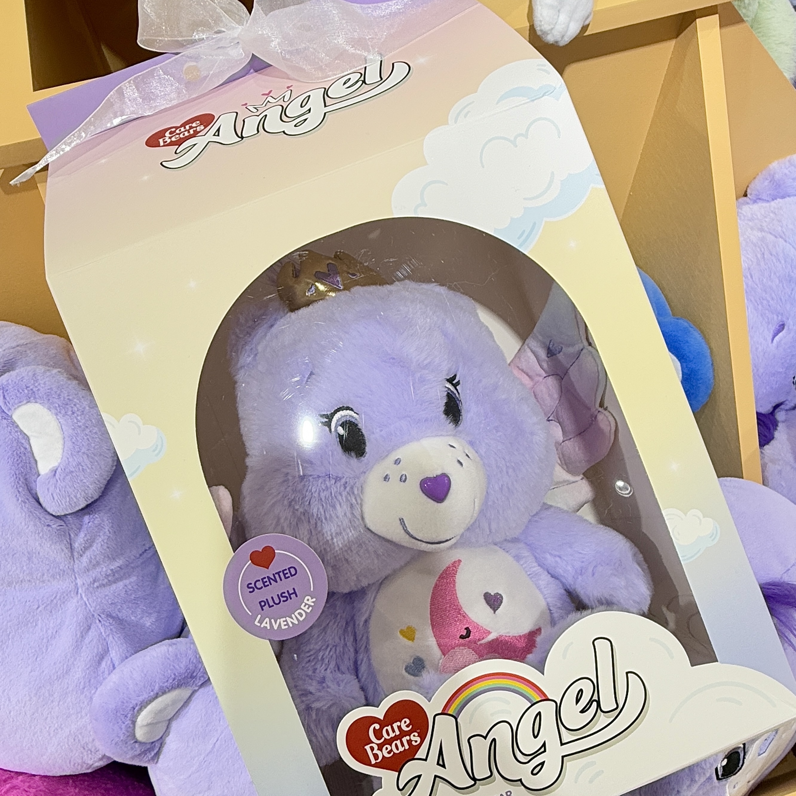 CARE BEARS 彩虹熊 30cm 限量版 天使 生日 代購