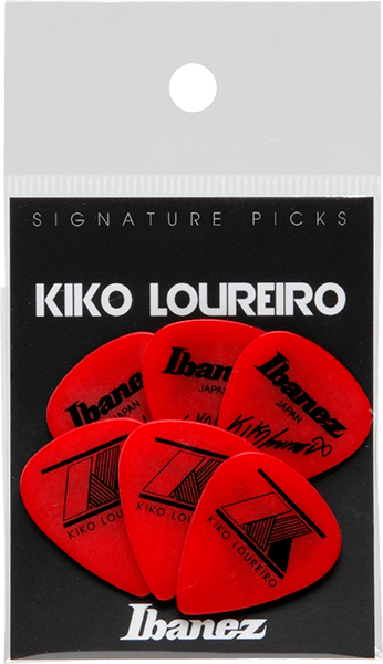 Ibanez Ibanez B1000KL-RD Picks 1.2mm 吉他彈片 Kiko Loureiro簽名款 六片裝 — 三峽吉他 / Bass｜YA! 玩音樂