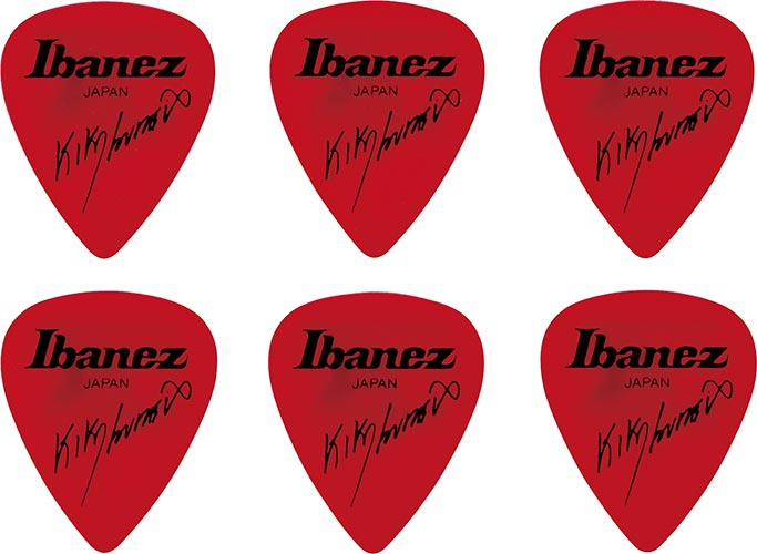 Ibanez Ibanez B1000KL-RD Picks 1.2mm 吉他彈片 Kiko Loureiro簽名款 六片裝 第 4 張圖片｜三峽吉他 / Bass