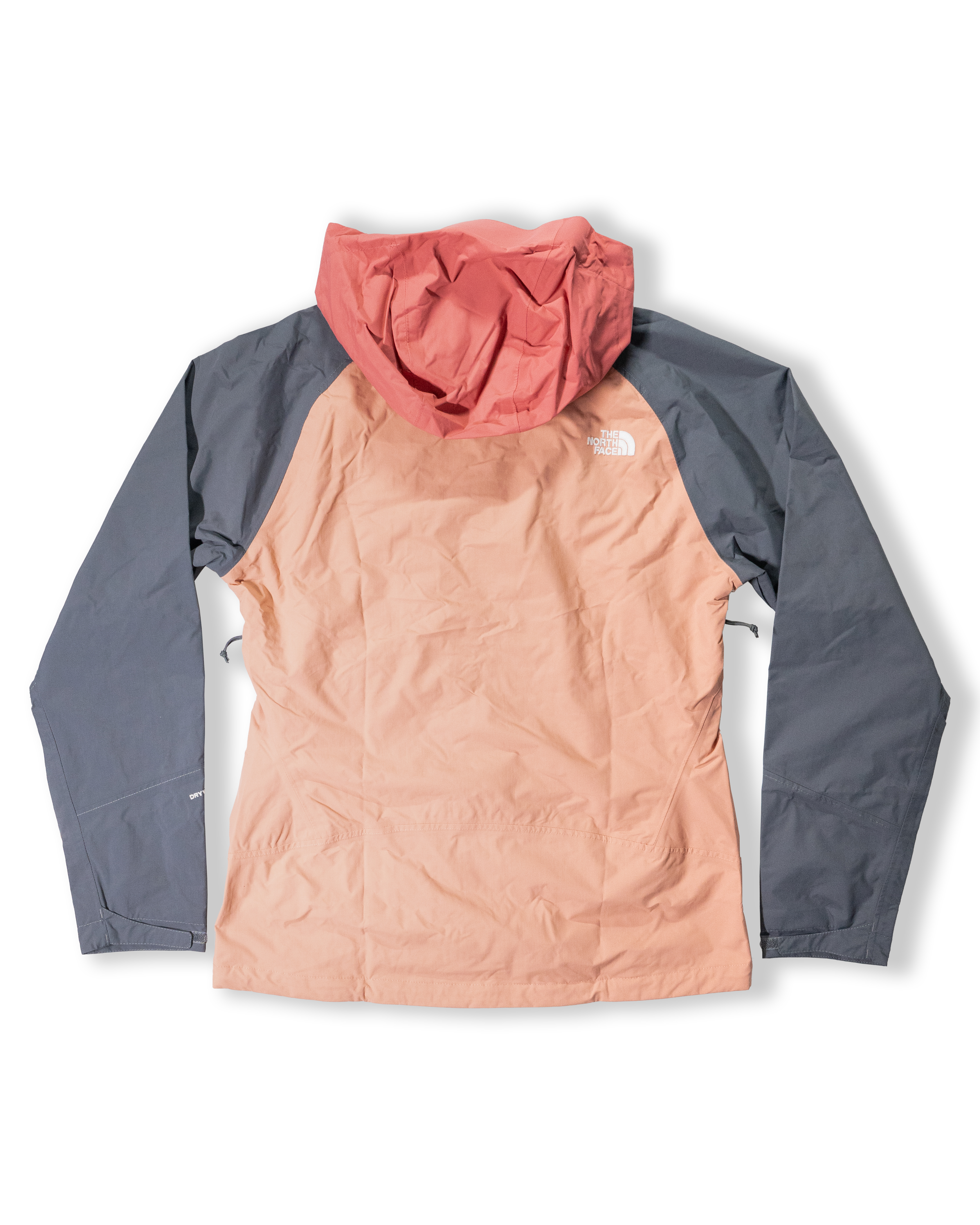 TNF北臉 0141 女 粉灰拼色 Dryvent