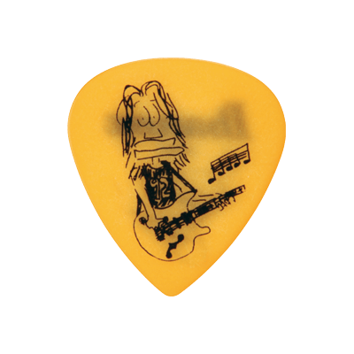 Ibanez Ibanez B1000PG-YE Picks 1.0mm 吉他彈片 Paul Gilbert簽名款 六片裝 第 3 張圖片｜三峽吉他 / Bass