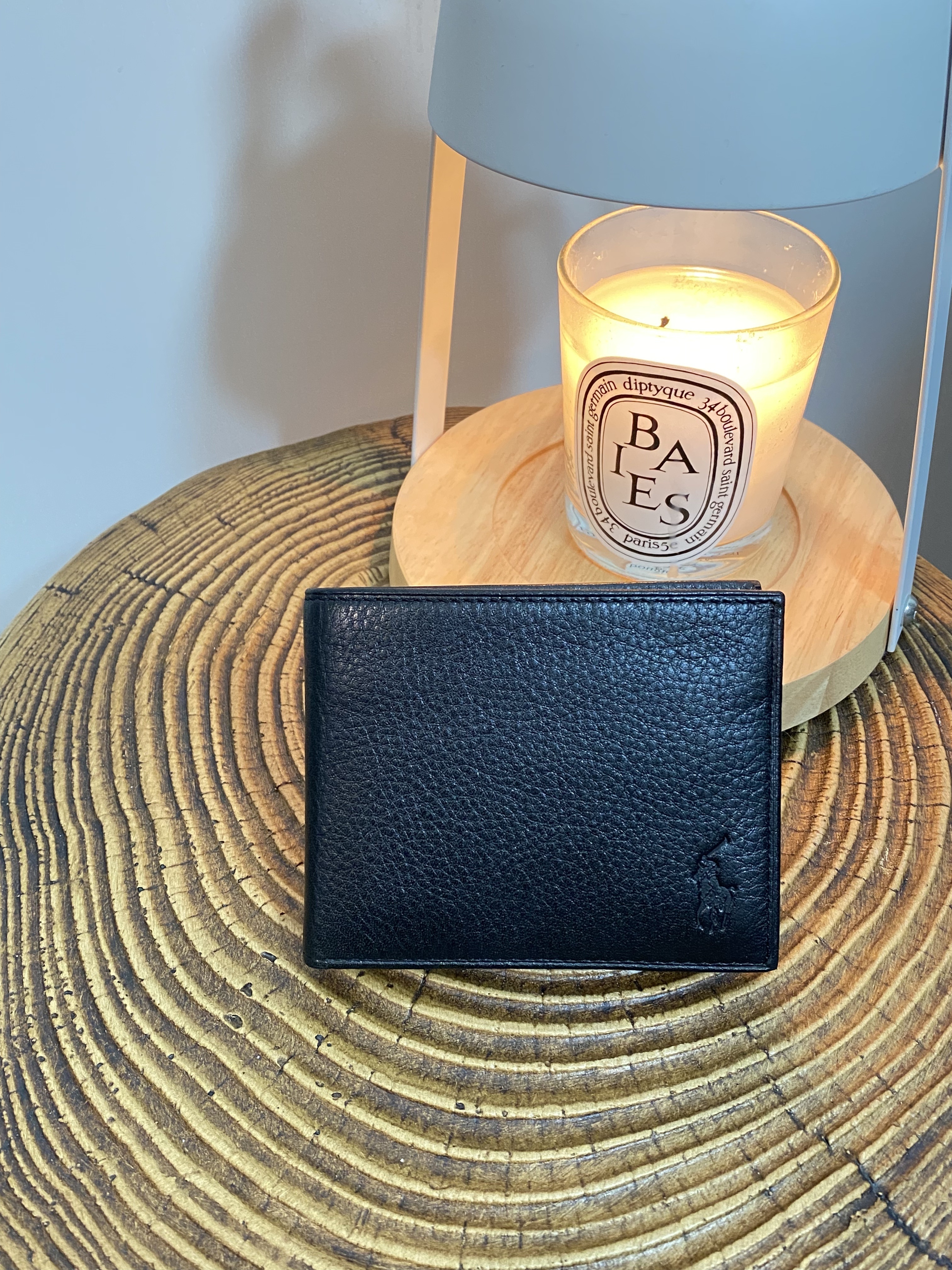 美國現貨 Polo Ralph Lauren Bifold Wallet with Passcase - Black