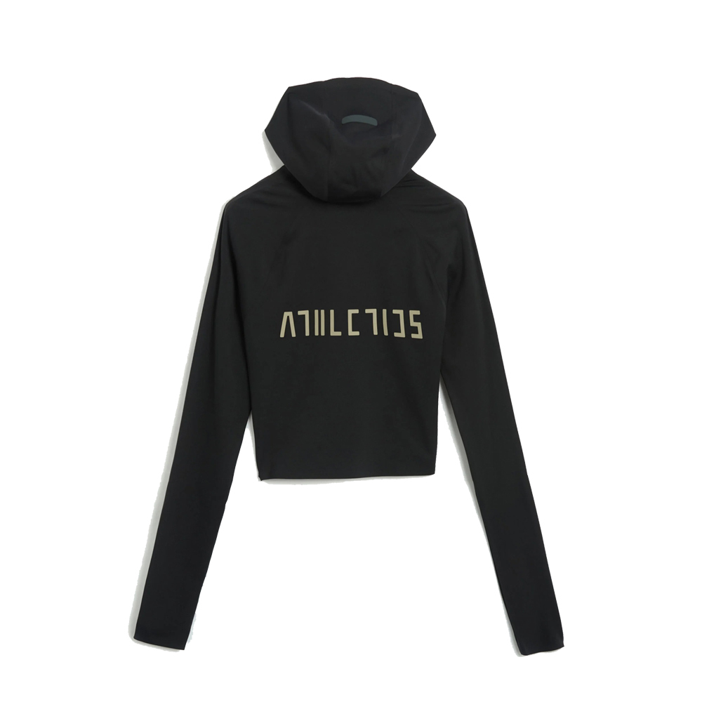 Adidas x Fear of God Athletics 短版帽T 黑 IN5899