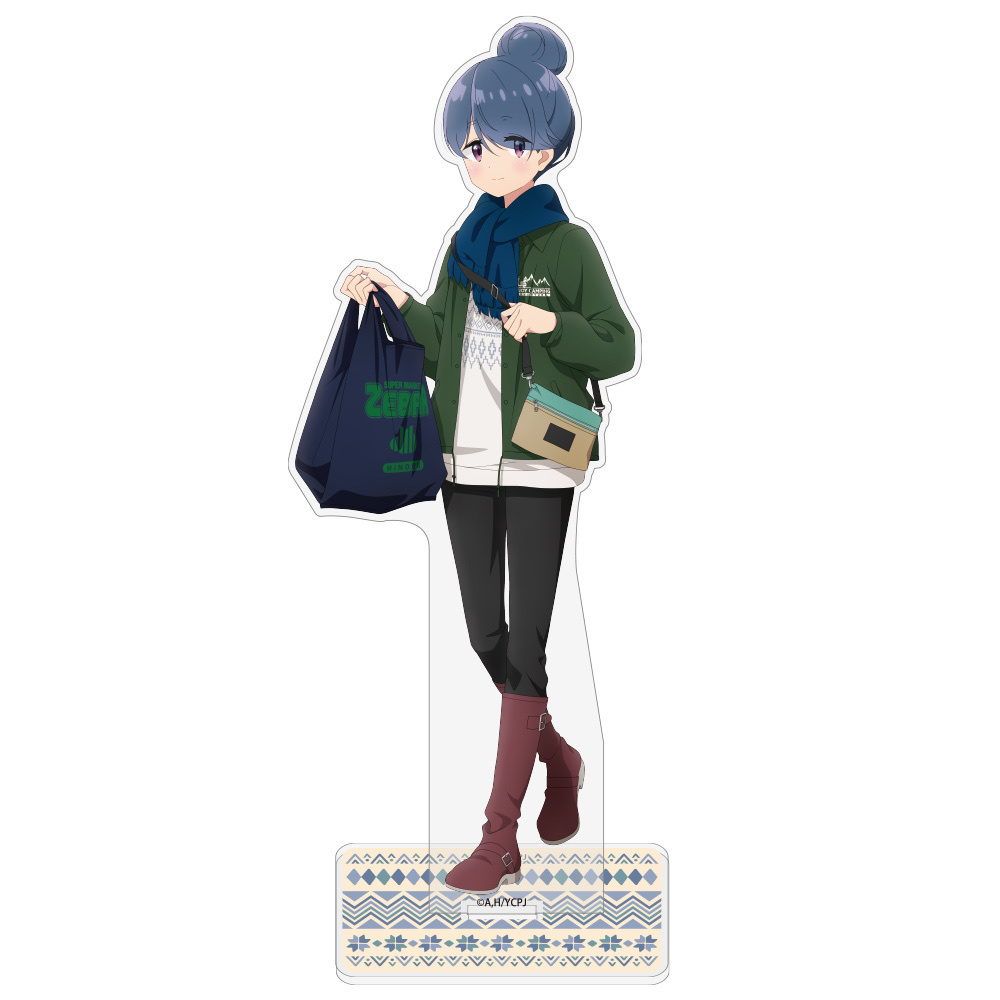 Cospa 0519 描き下ろし 志摩リン アクリルスタンド（大） ゼブラでお買い物Ver. [『ゆるキャン△ SEASON３』]