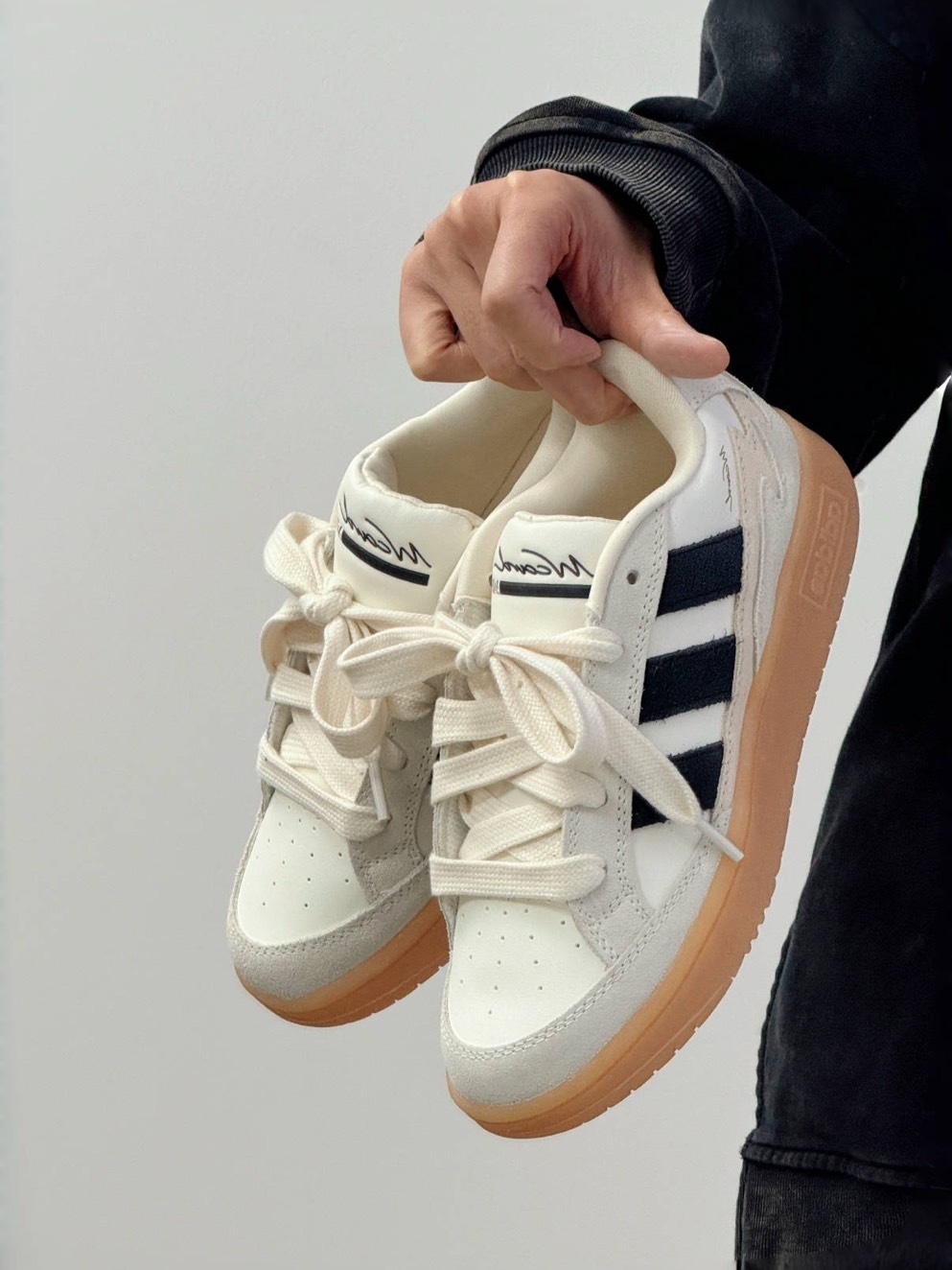 ADIDAS WCARD ADV 米白黑 男女同款 JR8361