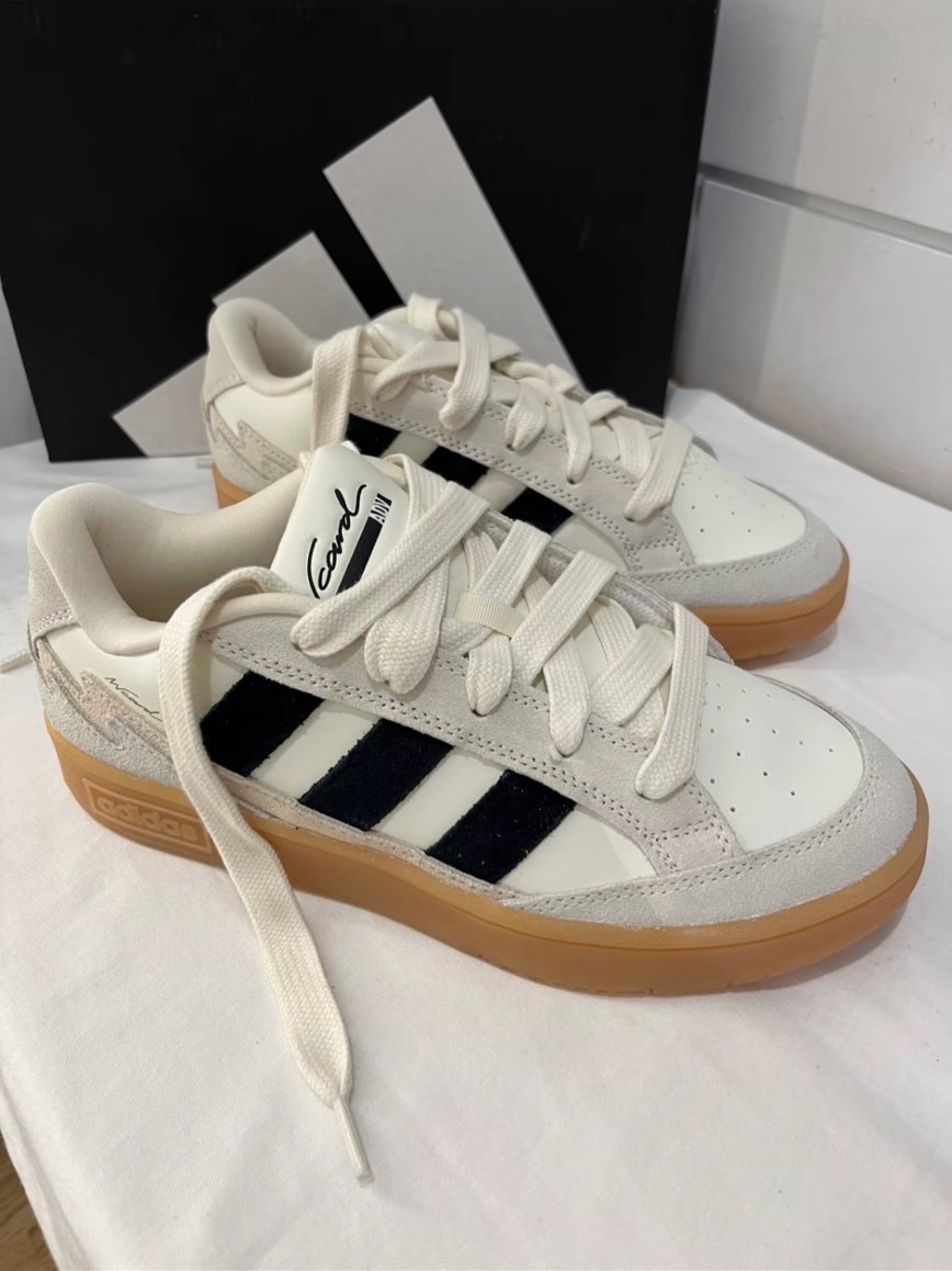 ADIDAS WCARD ADV 米白黑 男女同款 JR8361