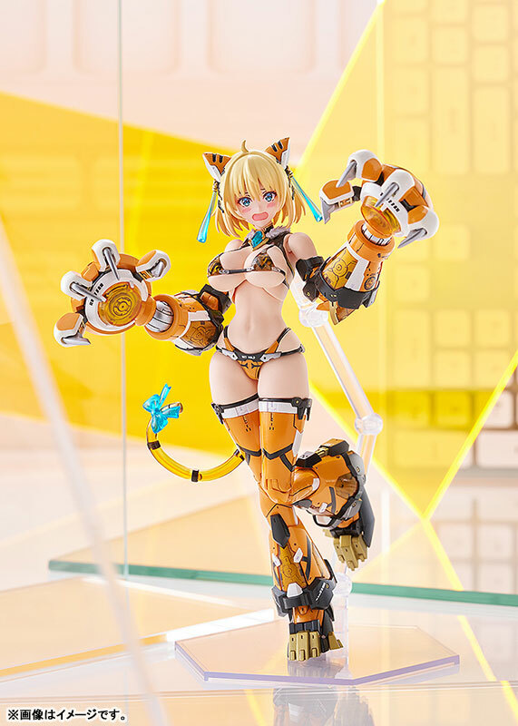 預訂12月    Max Factory PLAMAX BP-02 BUNNY SUIT PLANNING Sophia F. Shirring: 老虎鎧甲Ver.  Tiger Armor Ver. Plastic Model Pre-order)