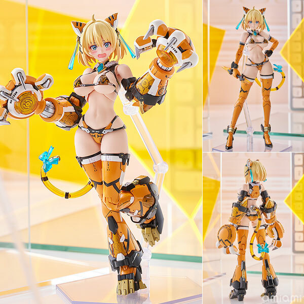 預訂12月    Max Factory PLAMAX BP-02 BUNNY SUIT PLANNING Sophia F. Shirring: 老虎鎧甲Ver.  Tiger Armor Ver. Plastic Model Pre-order)