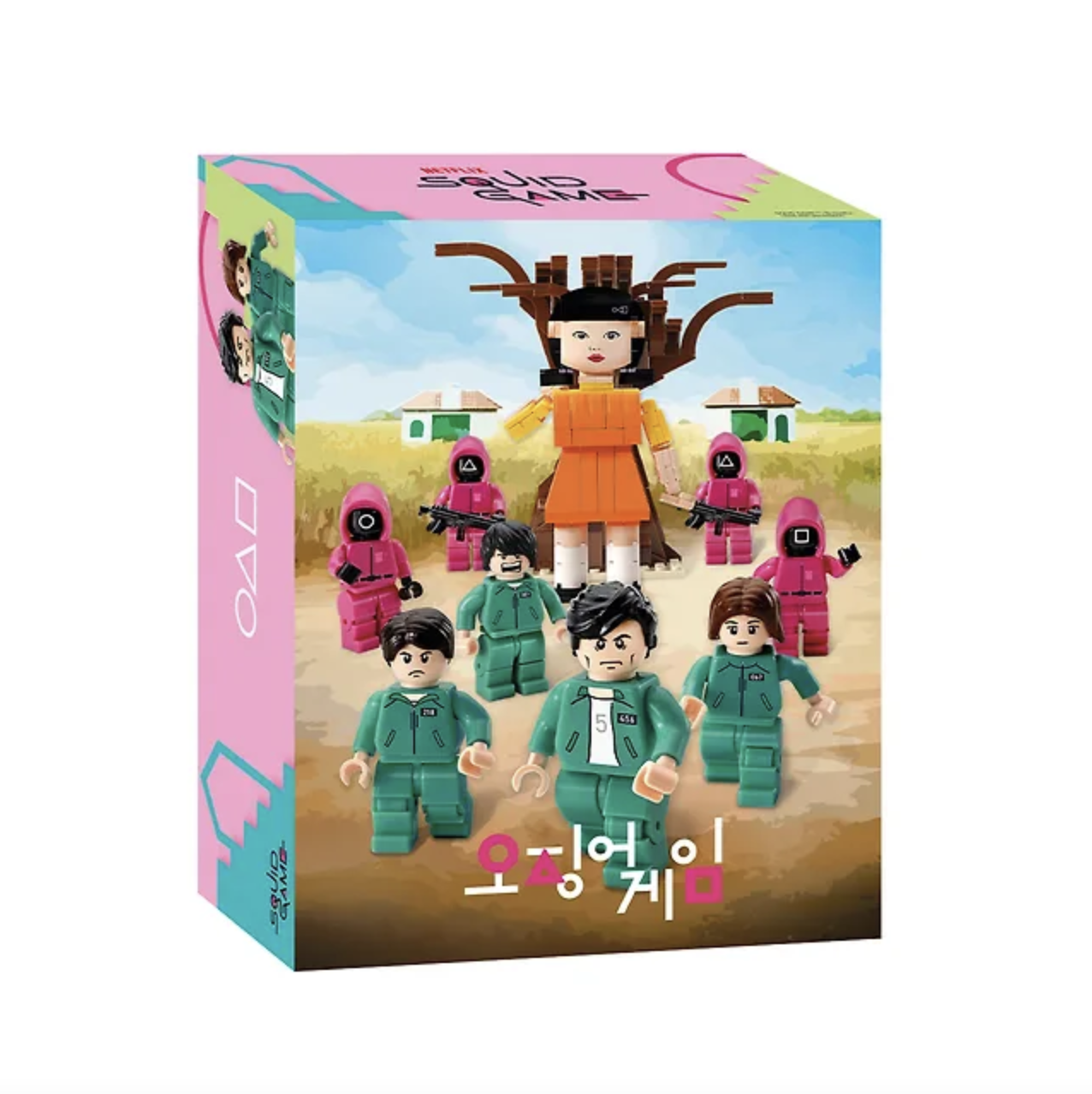 Squid Game 2 x Oxford Assembly Block Rose of Sharon Flower Has Blossomed Younghee