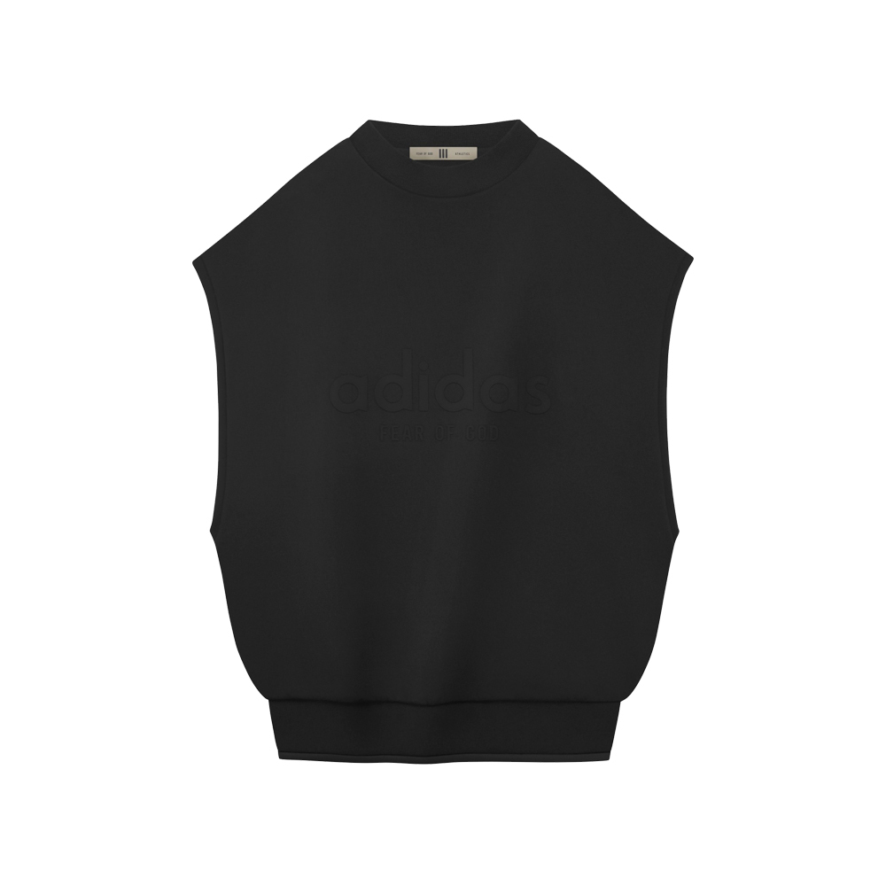 Adidas x Fear of God Athletics 高領無袖背心 黑 IS5303