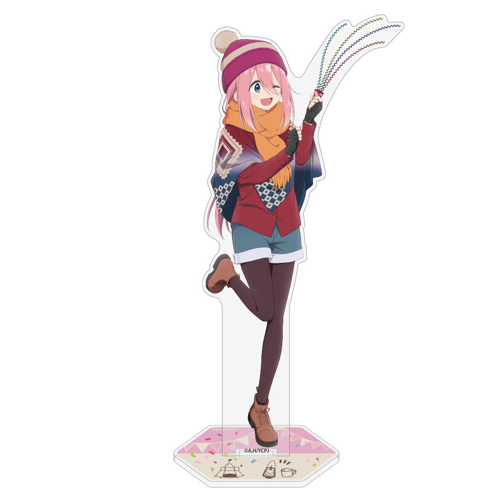 Cospa 0519 描き下ろし 各務原なでしこ アクリルスタンド（大） バースデーキャンプVer. [『ゆるキャン△ SEASON３』]