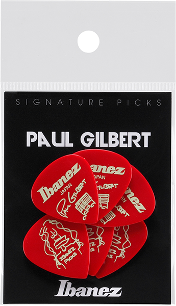 Ibanez Ibanez B1000PG-CA Picks 1.0mm 吉他彈片 Paul Gilbert簽名款 六片裝 — 三峽吉他 / Bass｜YA! 玩音樂
