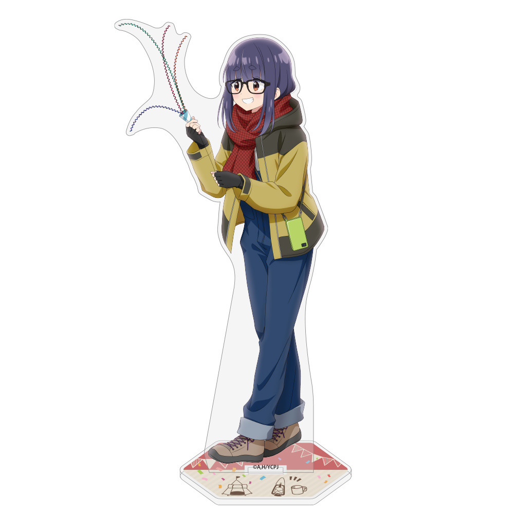 Cospa 0519 描き下ろし 大垣千明 アクリルスタンド（大） バースデーキャンプVer. [『ゆるキャン△ SEASON３』]