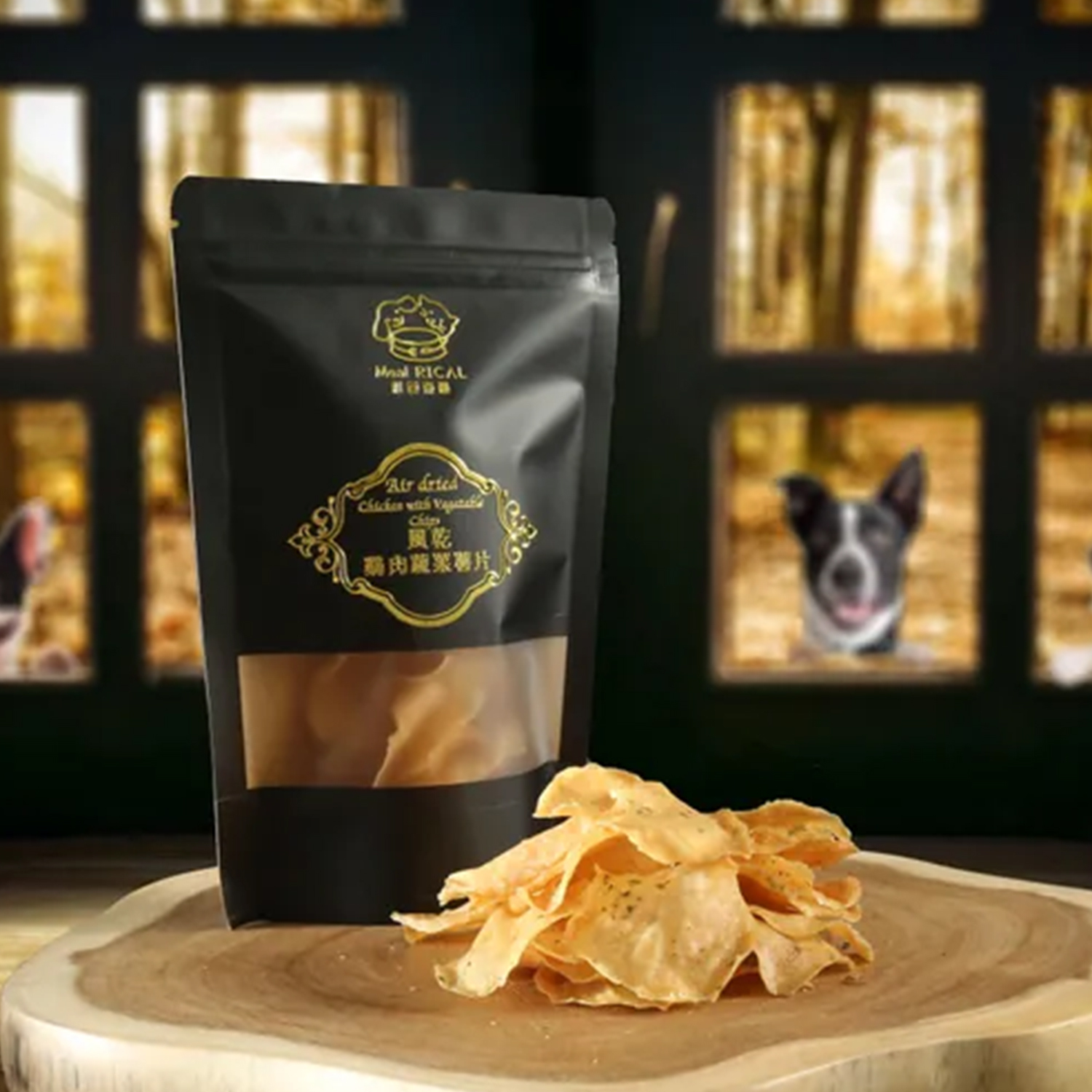 鮮食煮意 - 風乾雞肉蔬菜薯片 30g