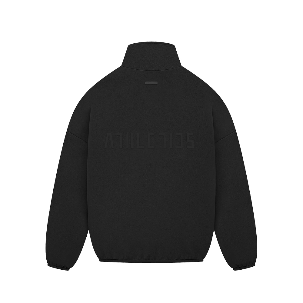 Adidas x Fear of God Athletics Half Zip Black 半拉鍊衛衣 黑 IS5318