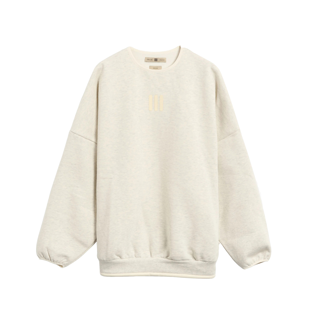 Adidas x Fear Of God Athletics 大學T 衛衣 燕麥色 IS5320