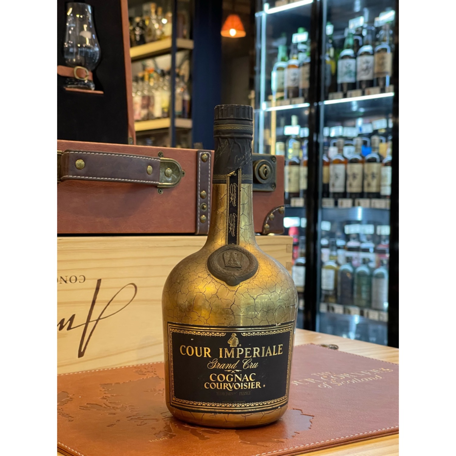 Courvoisier Cour Imperiale Grand Cru Cognac 1970's